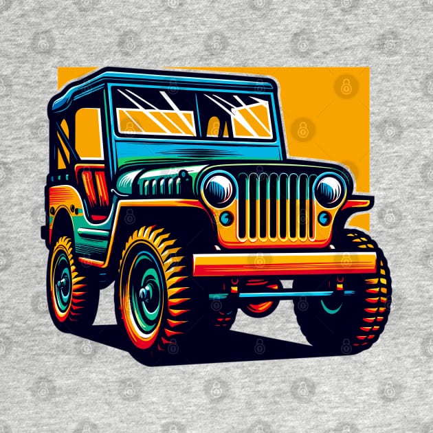 Willys Jeep by Vehicles-Art